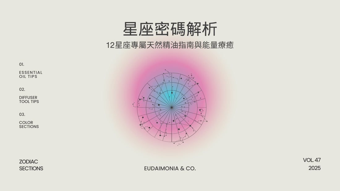 星座密碼解析：12星座專屬天然精油指南與能量療癒