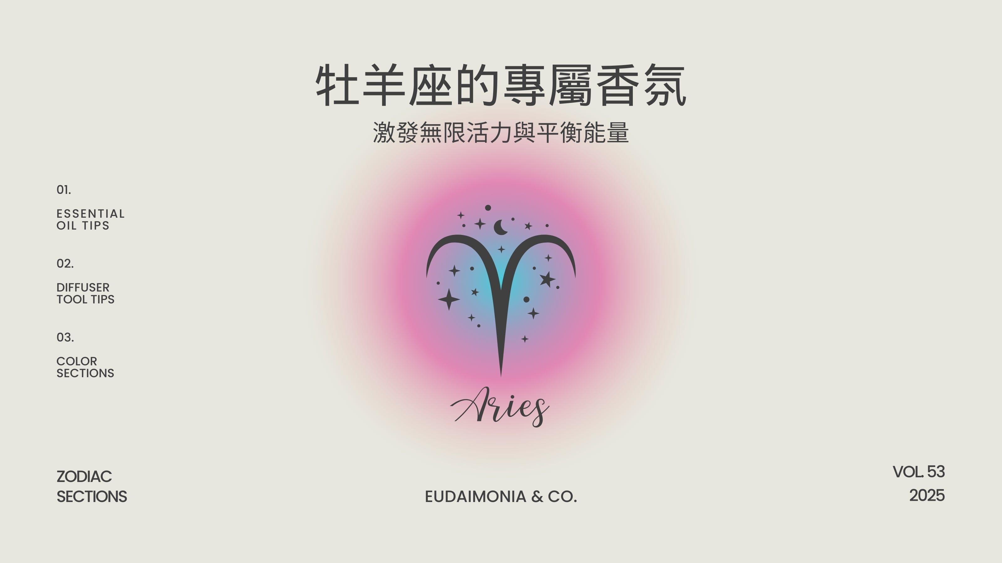 牡羊座的專屬香氛：激發無限活力與平衡能量